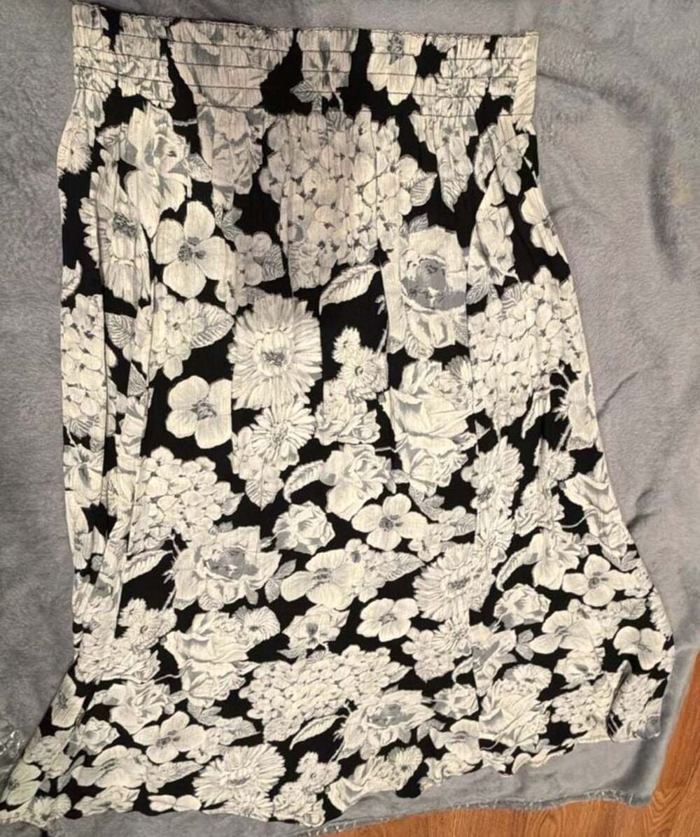 Carole Little Floral Print Skirt Size 10